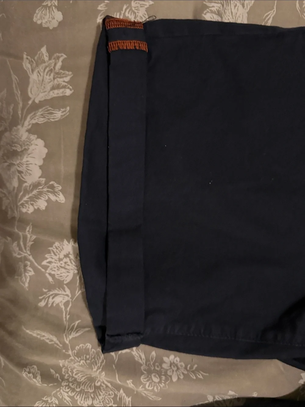 PiazzaItalia Navy Flat-Front Casual Shorts